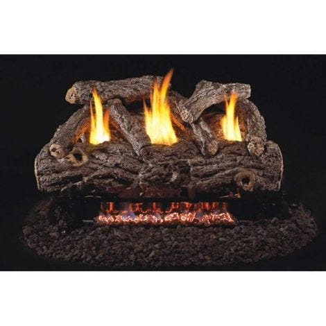 Real Fyre 30" Golden Oak Designer Vent Free Gas Log Set
